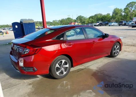 2019 Honda Civic Lx from USA, damaged, VIN 19XFC2F68KE037154